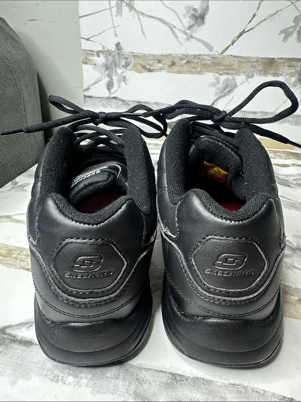 Skechers Relaxed Fit Mens Work Slip Resistant Sneakers - Picture 5 of 7